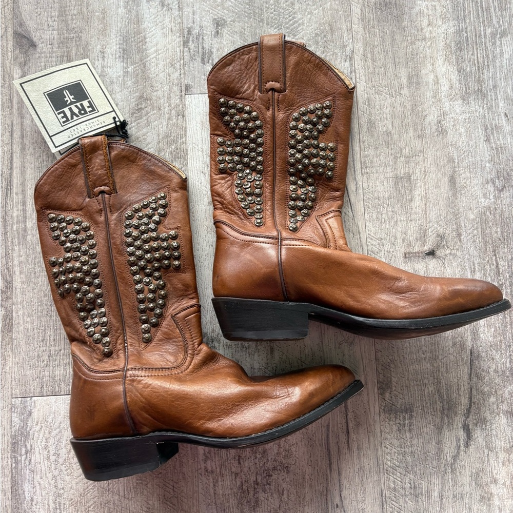 Frye studded Billy boots